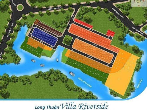 Lô B14 Long Thuận Riverside DT 81.3m2 giá 2 tỷ 6 Hướng Đông Bắc , LH 0909573093 Thành Đông